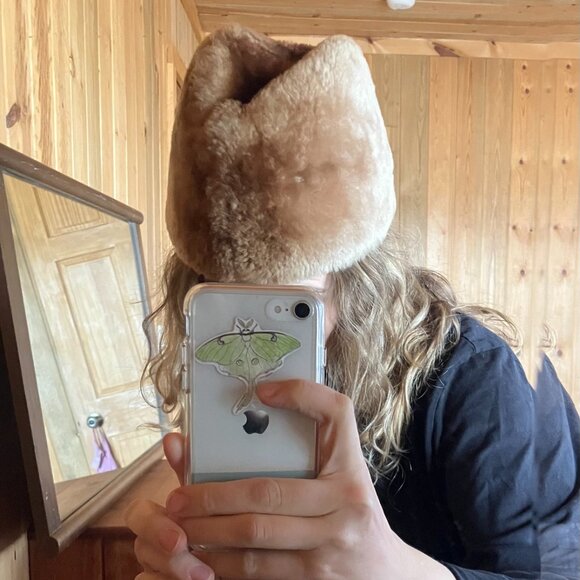 Vintage Fur / Sheepskin Hat main image 4